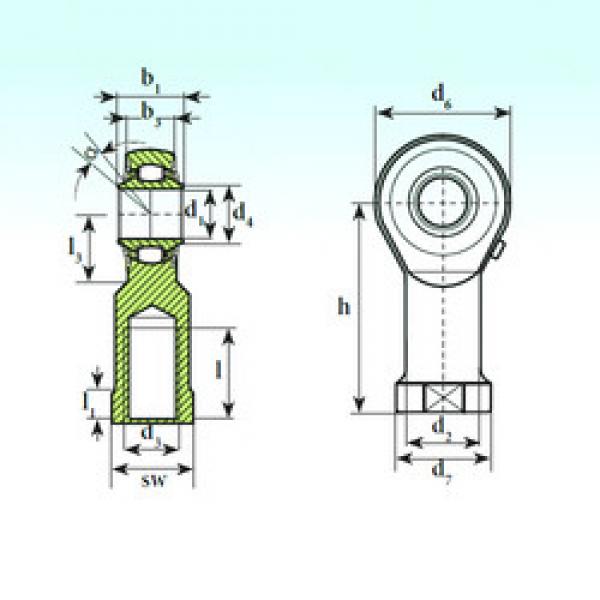  TSF 16 RB ISB Aligning Roller Bearing #1 image