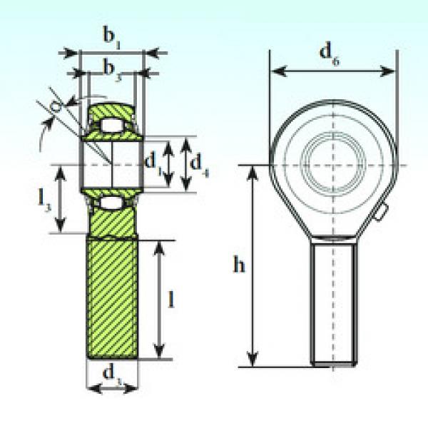  TSM 16 RB ISB Sealed Bearing #1 image