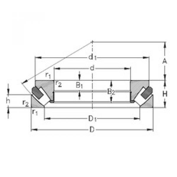  29352-M NKE Thrust Roller Bearings #1 image