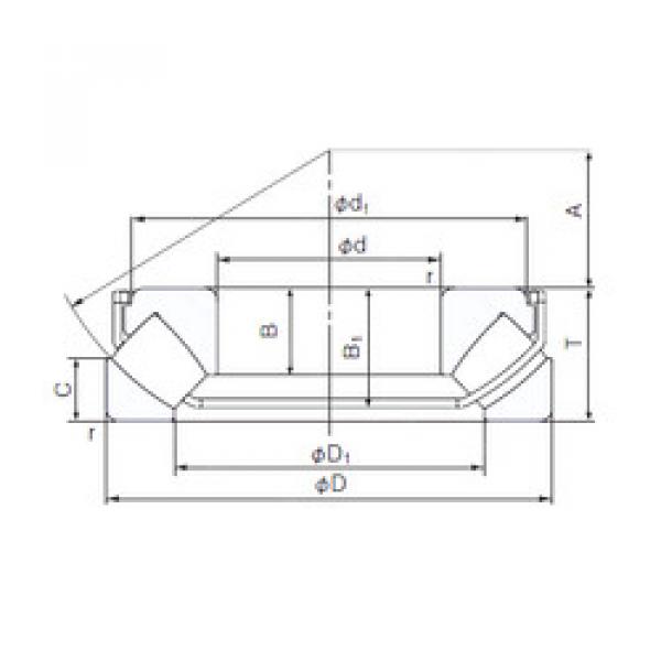  29426EX NACHI Roller Bearings #1 image