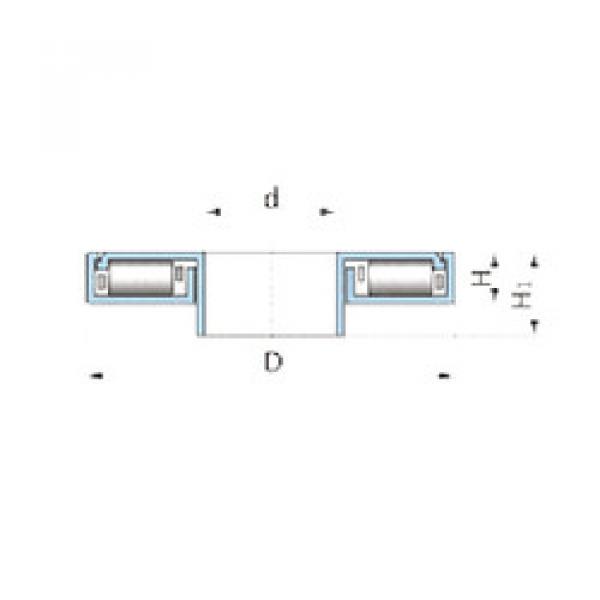  TNB44145S01 SNR Slewing Bearing #1 image