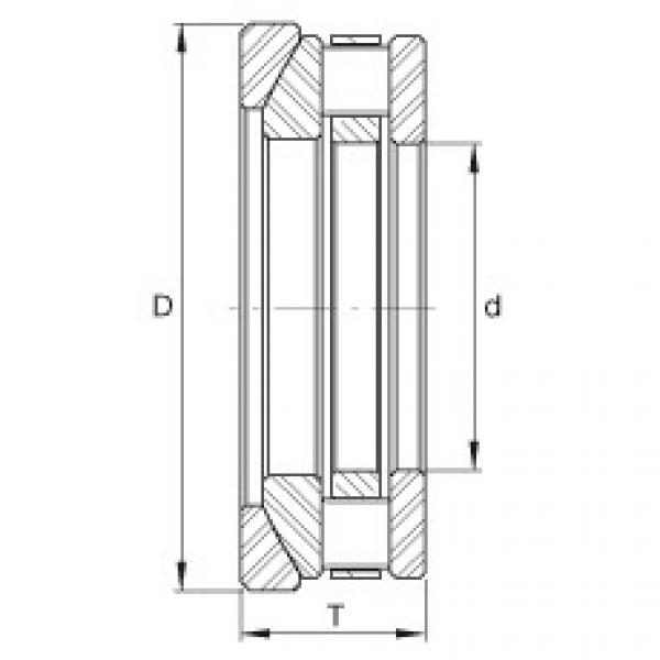  RTW607 INA Roller Bearings #1 image