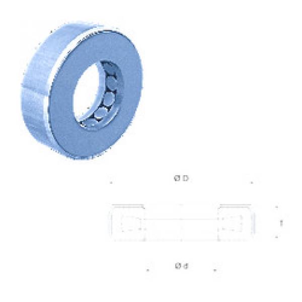  T101 Fersa Roller Bearings #1 image