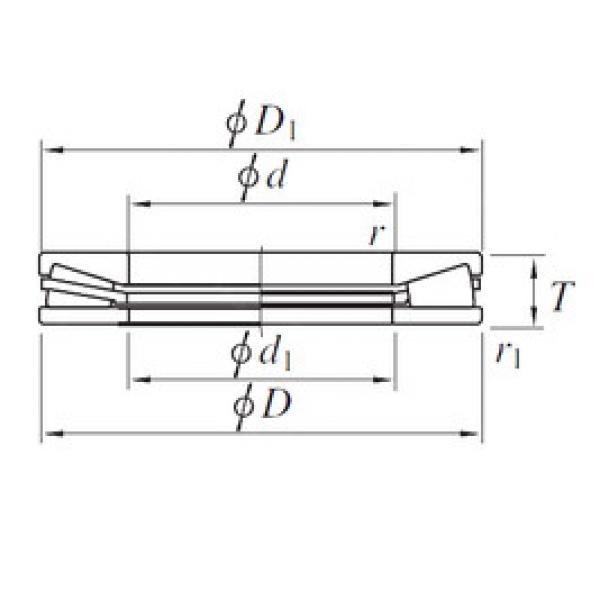  THR303207A KOYO Thrust Roller Bearings #1 image