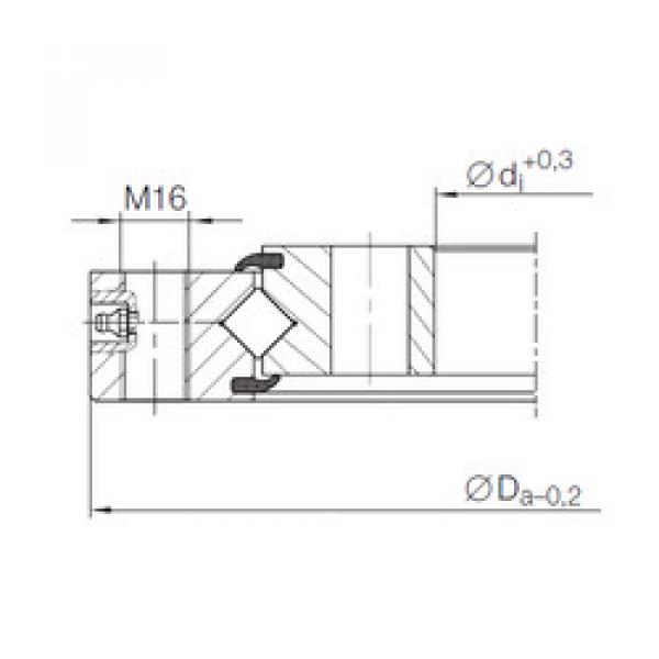  XU 12 0222 INA Thrust Roller Bearings #1 image