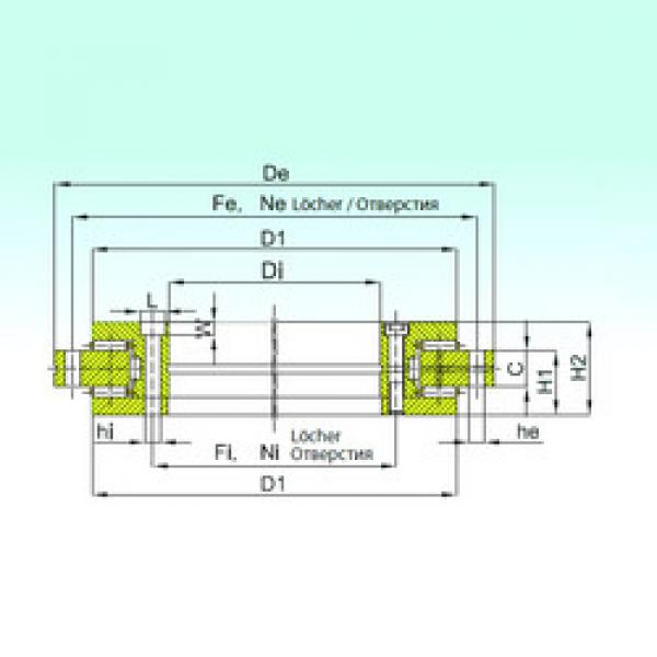  YRTS 260  Roller Bearings #1 image