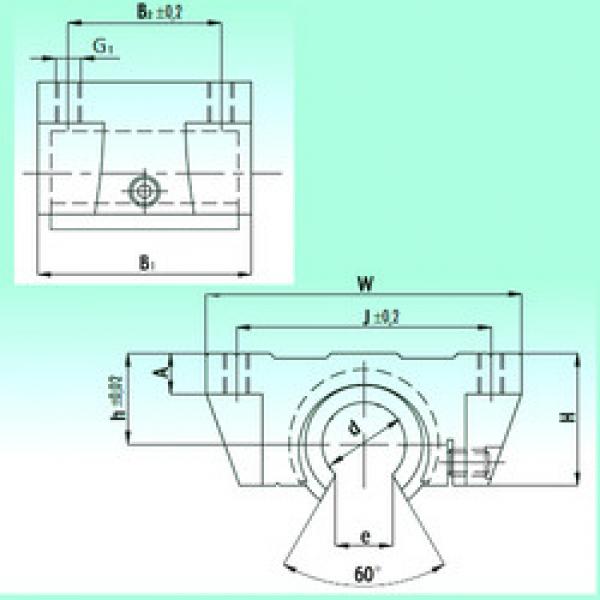  TBR 30  Plastic Linear Bearing #1 image